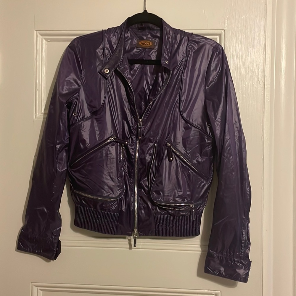 Tods bomber jacket nylon wind breaker